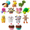 6 Mini Animal Dog Toy Collection