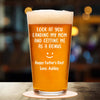 Look At You Landing My Mom And Getting Me As A Bonus | Personalized Funny Whiskey Glass For Stepdad | Father’s Day Gift for Bonus Dad, Best Stepfather 682237
