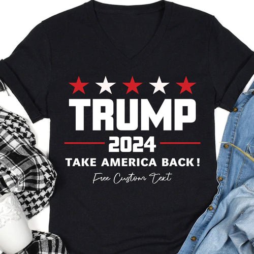 Take America Back Shirt | Donald Trump Homage Shirt | Donald Trump Fan Tees | Personalized Custom Trump Shirt T953 - GOP