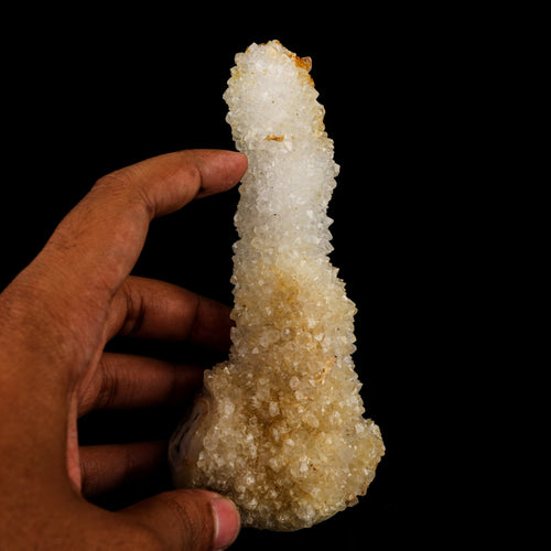 MM Quartz Stalactite Natural Mineral Specimen # B 6026