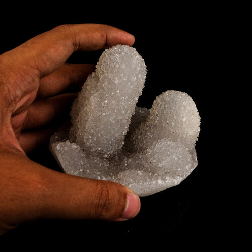 MM Quartz Stalactite Natural Mineral Specimen # B 6034