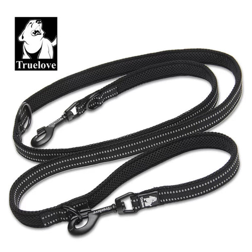 TrueLove TLL2411  -7 in 1 Multi-Function Leash Multiple Features for Convenient Pet Walking and Control