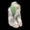 Super Rare Green Natrolite on MM Quartz – Museum-Grade Zeolite Specimen from India | Nashik Deccan Traps # DK197