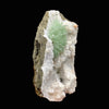 Super Rare Green Natrolite on MM Quartz – Museum-Grade Zeolite Specimen from India | Nashik Deccan Traps # DK197