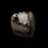 Natrolite Sprays Inside Chalcedony Geode Natural Mineral Specimen  # B 5160