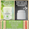 Natural Dog Ear Cleaning Wipes | EcoBark Coconut Finger Wipes (50 Count)