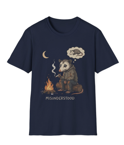 Misunderstood Possum T-Shirt | Funny Feral Possum Meme Shirt