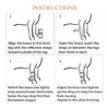 NeoAlly Dog Front Leg Braces: Enhance Safety with Reflective Straps (Pair)