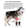 NeoAlly Dog Front Leg Braces: Enhance Safety with Reflective Straps (Pair)