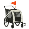 2-In-1 Pet Bike Trailer Stroller