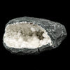 Okenite Big Puffballs Inside Chalcedony Geode Natural Mineral Specimen # B 5698