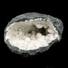 Okenite Big Puffballs Inside Chalcedony Geode Natural Mineral Specimen # B 5698