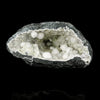 Okenite Big Puffballs Inside Chalcedony Geode Natural Mineral Specimen # B 5701