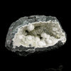 Okenite Big Puffballs Inside Chalcedony Geode Natural Mineral Specimen # B 5701