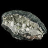 Okenite Big Puffballs Inside Chalcedony Geode Natural Mineral Specimen # B 6122