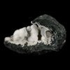 Okenite Big Puffballs Inside Geode Natural Mineral Specimen # B 6173