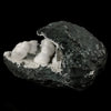Okenite Big Puffballs Inside Geode Natural Mineral Specimen # B 6173