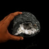 Okenite Big Puffballs Inside Geode Natural Mineral Specimen # B 6177