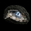 Okenite Big Puffballs Inside Geode Natural Mineral Specimen # B 6177