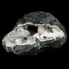 Okenite Big Puffballs with calcite Geode Natural Mineral Specimen # B 6195