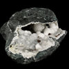 Okenite Big Puffballs with calcite Geode Natural Mineral Specimen # B 6195