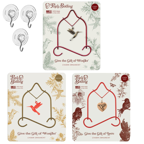 Charm Ornament, Love Red