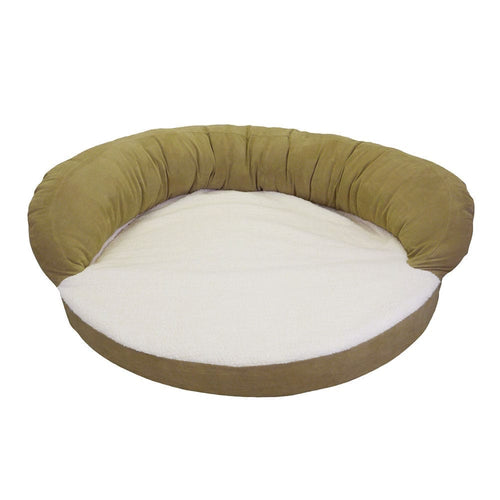 Orthopedic Supportive Sleeper Bolster Dog Bed