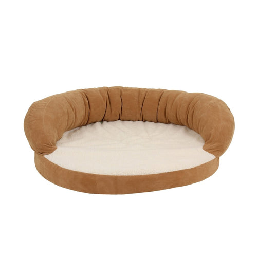 Orthopedic Supportive Sleeper Bolster Dog Bed