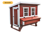 Large Chicken Coop - Up to 15 Chickens