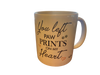 You Left Paw Prints on My Heart Personalized Pet Memorial Mug