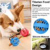 Dog Treat Toy Ball, Dog Tooth Cleaning Toy, Interactive Dog Toys Pack of 2