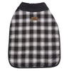 Pendleton Charcoal Ombre Plaid Dog Coat