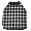 Pendleton Charcoal Ombre Plaid Dog Coat