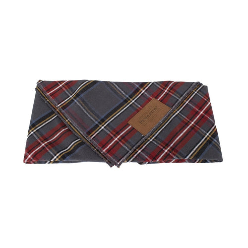 Pendleton Grey Stewart Tartan Plaid Bandana for Dogs