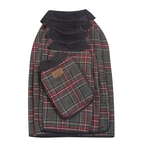 Pendleton Grey Stewart Tartan Plaid Coat
