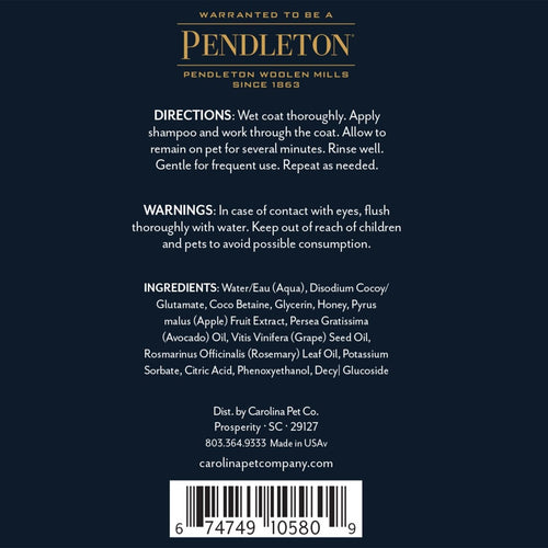 Pendleton Pet Shampoo