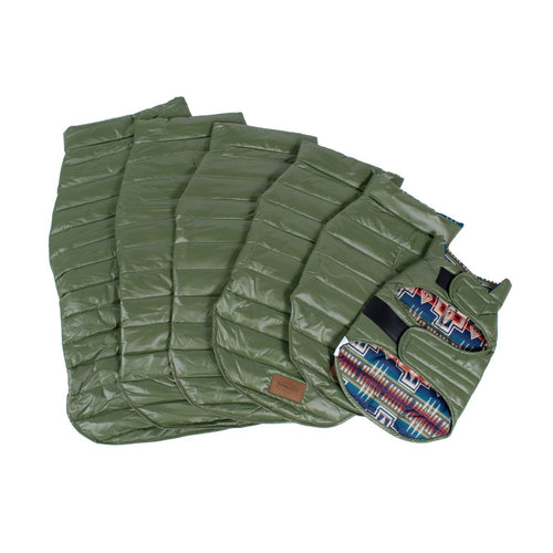Pendleton Puffer Dog Coat