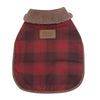 Pendleton Red Ombre Plaid Dog Coat