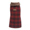Pendleton Red Ombre Plaid Dog Coat