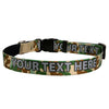 Personalized Camo Dog Collar