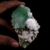 Pesudo Green Apophyllite with Mordenite Stilbite Natural Mineral Specimen  # B 4603