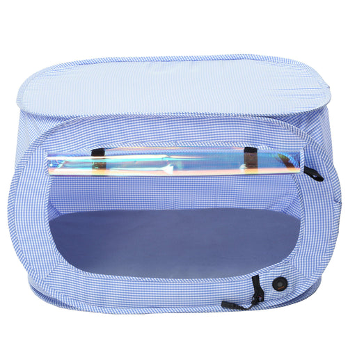 Pet Life Enterlude Electric Heating Wire Folding Travel Pet Tent Crate