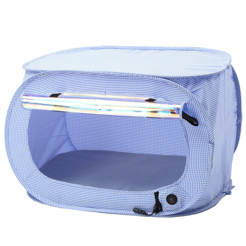 Pet Life Enterlude Electric Heating Wire Folding Travel Pet Tent Crate