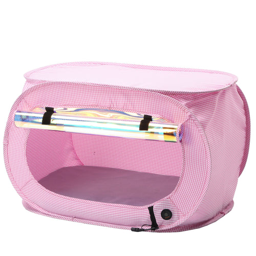 Pet Life Enterlude Electric Heating Wire Folding Travel Pet Tent Crate