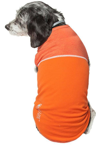Pet Life ® Active 'Aero-Pawlse' Quick-Dry and 4-Way-Stretch Yoga Fitness Dog T-Shirt Tank Top
