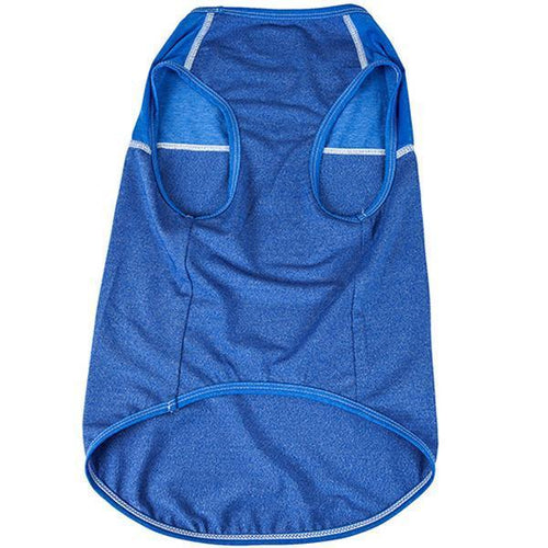 Pet Life ® Active 'Aero-Pawlse' Quick-Dry and 4-Way-Stretch Yoga Fitness Dog T-Shirt Tank Top