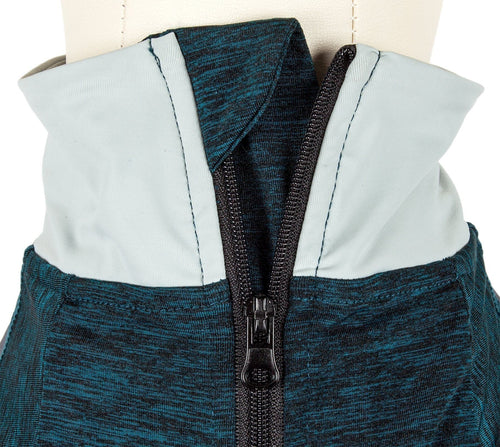 Pet Life ® Active 'Chewitt Wagassy' 4-Way-Stretch Yoga Fitness Long-Sleeve Dog T-Shirt