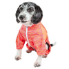 Pet Life ® Active 'Downward Dog' 4-Way-Stretch Fitness Yoga Dog Tracksuit Hoodie