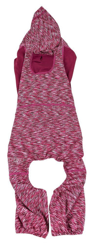 Pet Life ® Active 'Downward Dog' 4-Way-Stretch Fitness Yoga Dog Tracksuit Hoodie