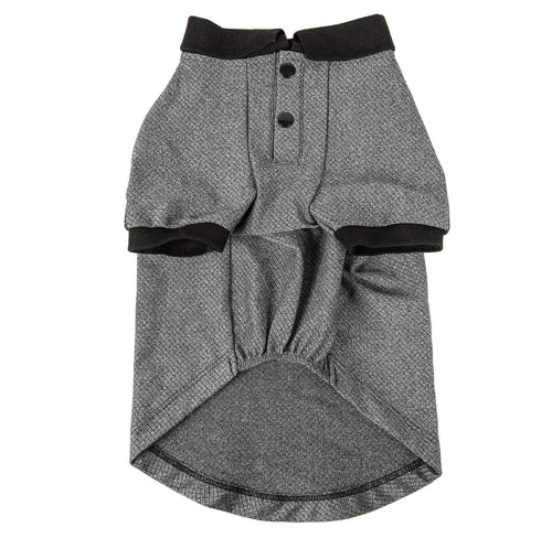 Pet Life ® Active 'Fur-Flex' Stretch and Quick-Dry Anti-Odor Fitness Yoga Dog Polo T-Shirt